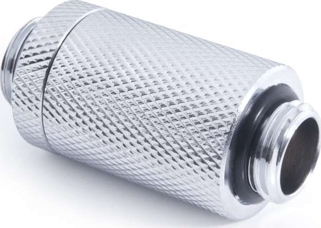Alphacool ES D-Plug, 31,5-46,5mm, G1/4 AG auf G1/4 AG - chróme
