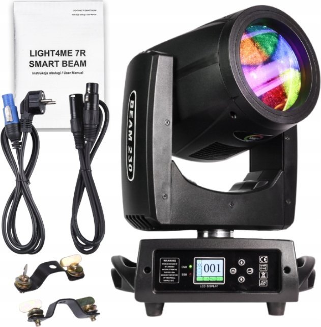 LIGHT4ME LIGHT4ME 7R SMART BEAM głowica ruchoma 230W lampowa