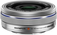 Olympus Olympus M.Zuiko ED 14-42mm F3.5-5.6 EZ PANCAKE, Standard lens, 8/7, 14 - 42 mm, Micro Four Thirds (MFT)
