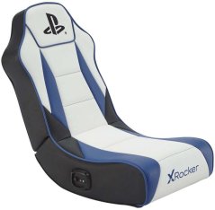 X Rocker XROCKER Gaming Bodensessel GEIST 2.0 PlayStation 2LS biały niebieski
