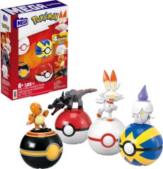 Mattel MBL POKEMON DRUZYNA TYPU OGNISTEGO HTJ06 PUD4