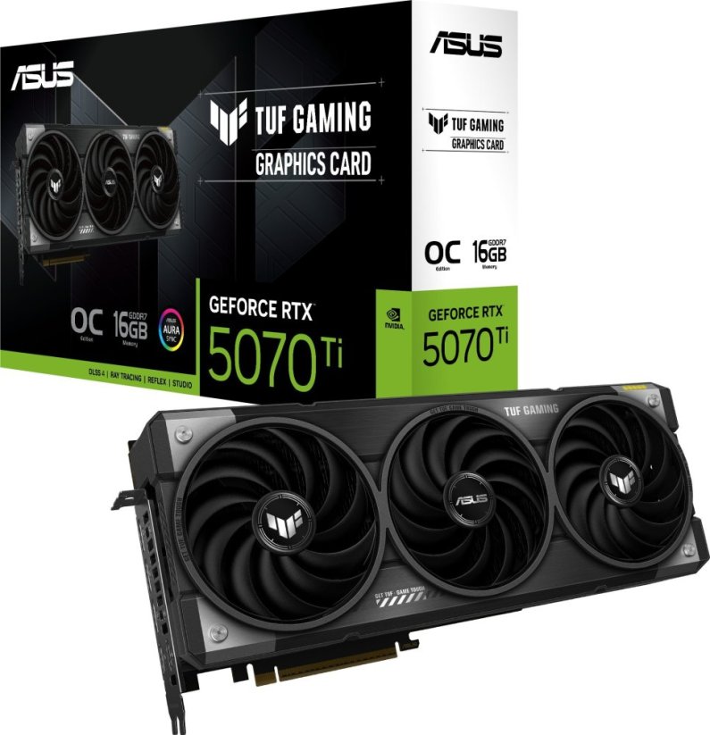 Asus TUF GeForce RTX 5070 Ti OC 16GB GDDR7 (TUF-RTX5070TI-O16G-GAMING)