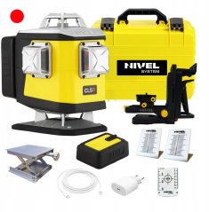 Sourcing NIVEL SYSTEM CROSS LASER CL5R red beam