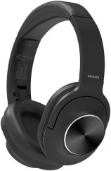 Aiwa Słuchawki nauszne AIWA HST-220BT BT/AUX/USB-C 20dB wbudowany mikrofon čierne