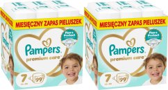 Plienky Pampers Premium Care 7, 15+ kg, 99 ks x 2