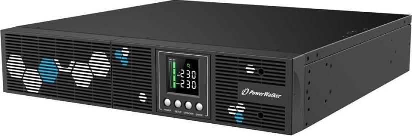 PowerWalker Zasilacz awaryjny UPS Power Walker Line-Interactive 2000VA RLP 8x IEC Out, USB-B/RS-232, Rack 19"