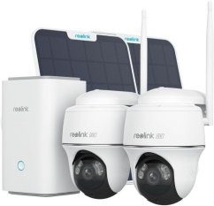 Reolink Reolink Home Hub Kit valvontajarjestelma, Home Hub + 2 x Argus PT Ultra aurinkopaneelilla