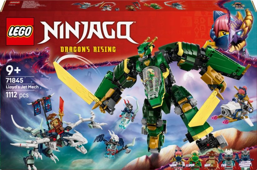 LEGO Ninjago Lloydov tryskáčový robot (71845)