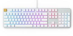 Glorious PC Gaming Race Glorious GMMK Full Size White Ice Edition - Gateron-Brown, US-Layout
