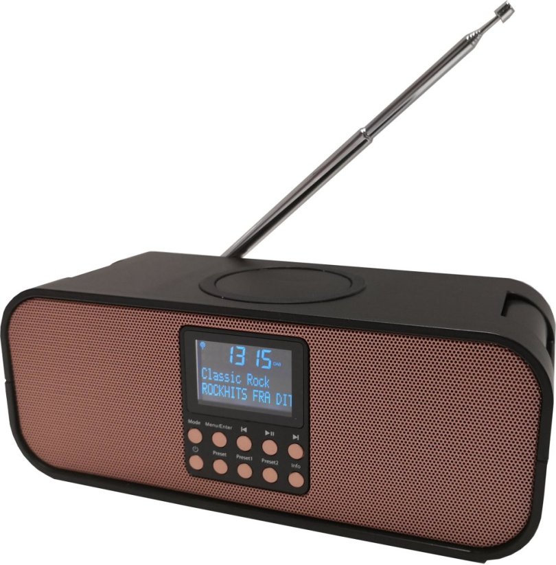 Scansonic Scansonic PA8001 DAB+ radio med trådløs oplader