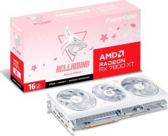 Power Color Hellhound Sakura Radeon RX 7800 XT 16GB GDDR6 (RX7800XT 16G-L/OC/SAKURA)
