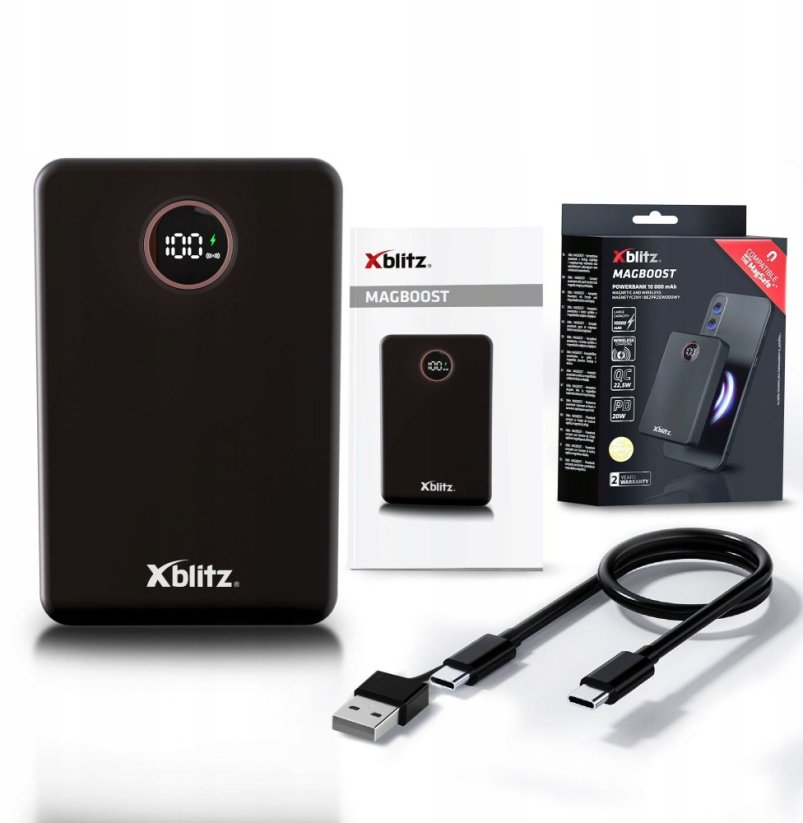 DELTA-OPTI XB-MAGBOOST 10000 mAh