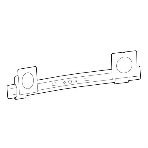 Ergotron LX Pro Dual Direct Bow and Pivots Sivý (98-737-293)