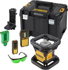 Dewalt Rotačný laser DCE079D1G Zelený 75 m