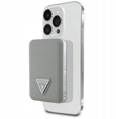 Guess Grained Triangle MagSafe 5000 mAh Béžový (GUPB5FPGTSPSE)