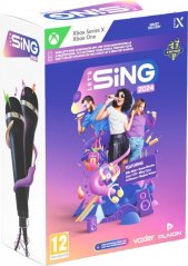 Plaion Gra Xbox One/Xbox Series X Lets Sing 2024 2 mikrofony