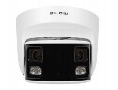 Blow 77-859# Kamera ip blow 8mp bl-i8ss40twm 4mm Biela kopułowa panoramiczna duallens