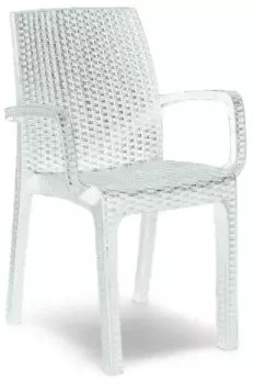Keter Darza fotel Verona Armchair Biely 8003723091937 8003723091931937 (8003723091937)