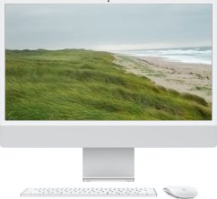 Apple APPLE iMac Z1K1 59,62cm 23,5Zoll Standardglas M4 10C CPU/10C GPU/16C N.E. 32GB 1TB SSD Gbit Eth MM NumKey TID DE Silber