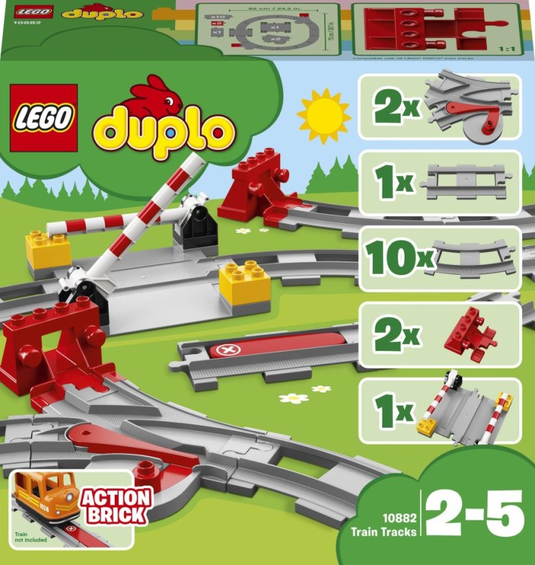 LEGO Duplo Tory Kolejowe (10882)