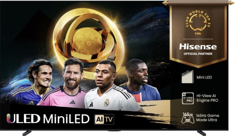 Hisense U7Q 100'' 4K UHD Mini LED Black- TV 100U7Q (6942351418414)