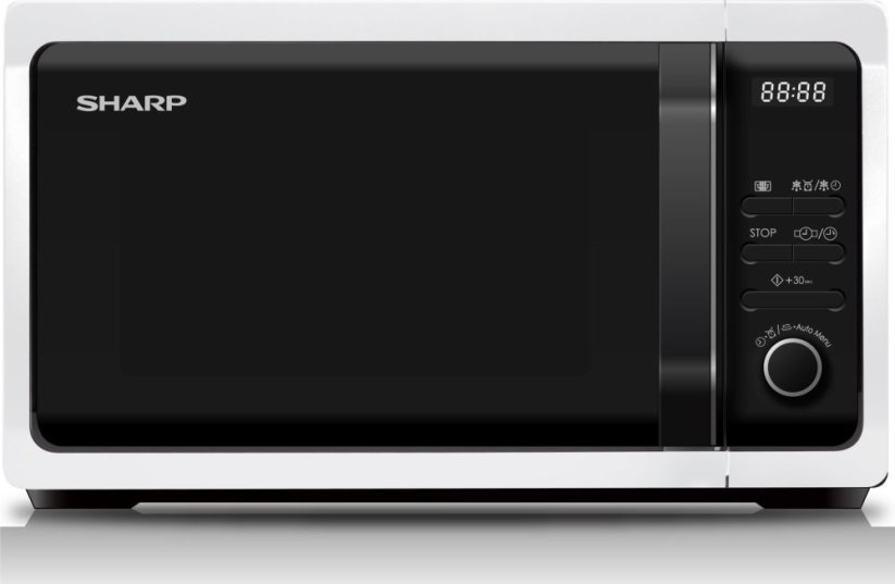 Sharp SHARP R243W Microwave oven solo compact, 20l, 800W