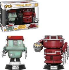 Funko Pop Funko POP Star Wars Bobble 2-Pack: Solo - Fight Droids (Exc) (CC)