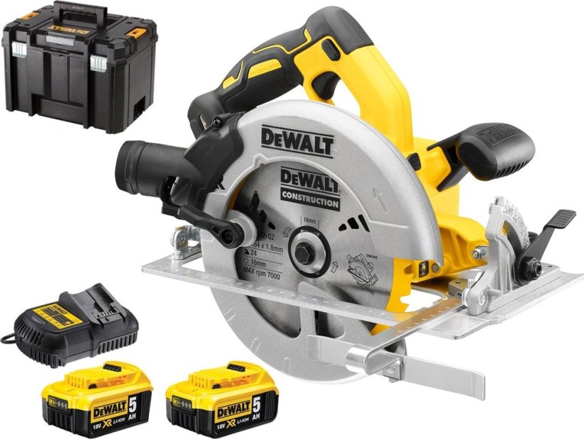 Dewalt DCS570P2 18 V 184 mm