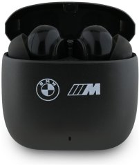 BMW Słuchawki Bluetooth TWS BMW M Metal M    Logo Print ANC-ENC Čierny