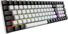 Sharkoon Sharkoon SKILLER SGK50 S2 PBT (wei. DE-Layout. Gateron G Pro 3.0 Yellow)