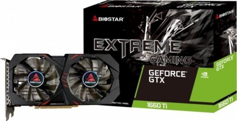 Biostar GeForce GTX 1660 Ti 6GB GDDR6 (VN1666TF69)