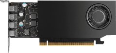 PNY PNY NVIDIA A1000 8GB GDDR6 128-bit Low Profile PCIe 4.0 x8 Single slot 4 x Mini DisplayPort 1.4a 50W LP bracket 4 x mDP to DP adapter retial