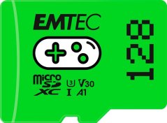 Emtec Gaming MicroSDXC 128 GB Class 10 UHS-I/U3 A1 V30 (ECMSDM128GXCU3G)