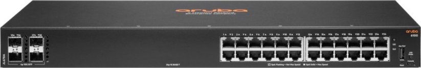 HP HPE Aruba 6100 24G 4SFP+ Swch Aruba 6100 24G 4SFP+ Swch PDU