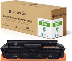 G&G Kaseta z tonerem GG-PH411XQNEFC Náhradný Cyjan 1 ks (21262)