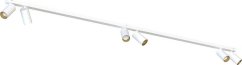 Nowodvorski Lampa na strop do garderoby Mono 7777 ruchome tuby metalowe biele
