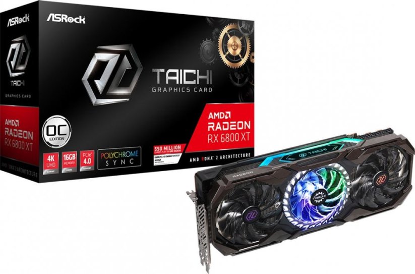 ASRock Radeon RX 6800 XT Taichi X OC 16G B GDDR6 (RX6800XT TCX 16GO)