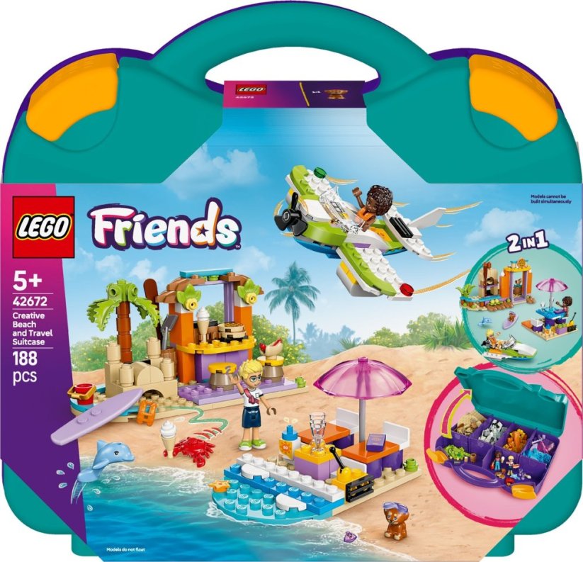 LEGO Friends Kreatywna walizka plażowa (42672)