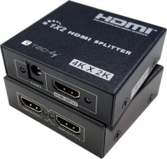 Techly Splitter HDMI 1x2 4K*30Hz Aktywny Rozdzielacz HDMI