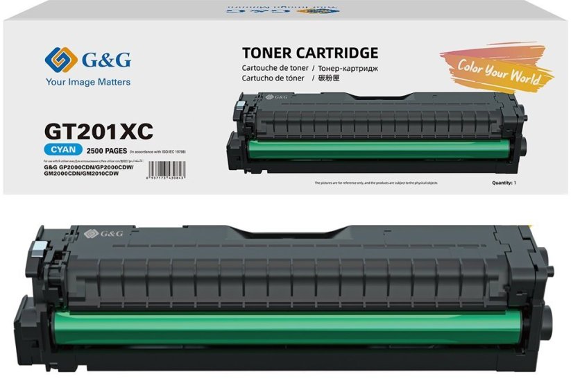 G&G XL-Toner GT201XCEV do P2000CDW/P2010CDW Cyan (21928)