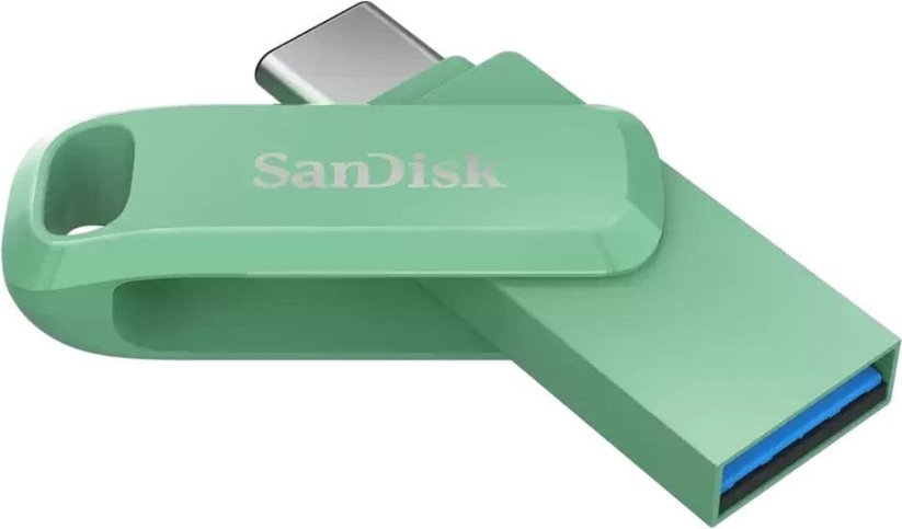 SanDisk SanDisk Flash Disk 256GB Ultra Dual Drive Go, USB-C 3.2, Zelená