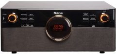 Denver Miniwieża MRD-180DW z gramofonem i radio DAB+/FM ciemne drevo (MRD-180DW DARK WOOD)