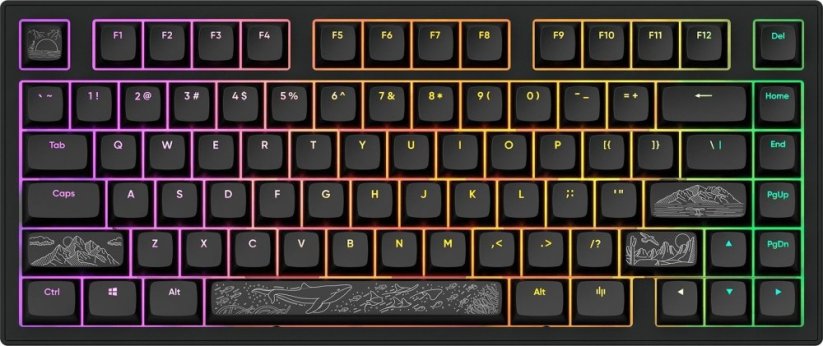 Dark Project ALU81A Terra Nostra G3Ms Moonstone (DPKB_NOSTRA_81_ANSI_BLACK)
