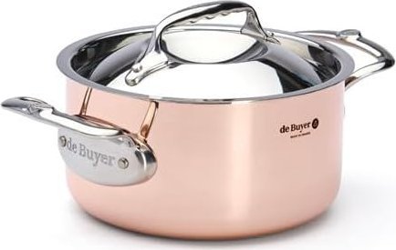 De Buyer Hrniec s pokrývkou, nehrdzavejúca oceľ 16 cm