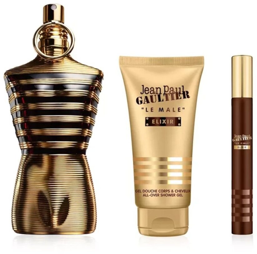 Jean Paul Gaultier Sada Jean Paul Gaultier Le Male Elixir Parfum parfumovaná voda125ml + zel pod prysznic 75ml + parfum parfumovaná voda 10ml
