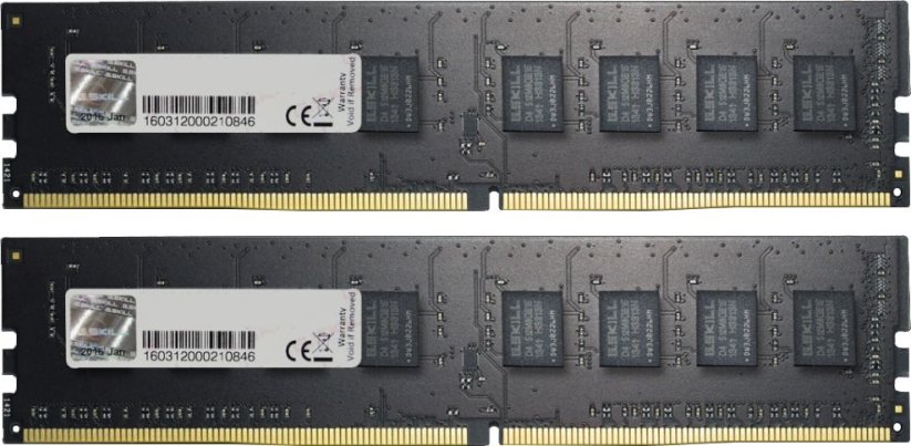 G.Skill Value, DDR4, 16 GB, 2400MHz, CL15 (F4-2400C15D-16GNT)