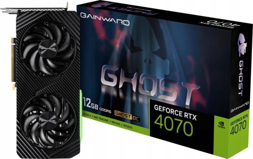 Gainward GeForce RTX 4070 Ghost OC 12GB GDDR6 (471056224-4717)