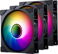 Phanteks M25G2-140 D-RGB Reverse Blade 3-pack Čierny (PH-F140M25R_G2_DBK01_3P)