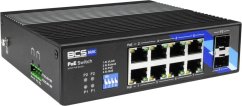 BCS BCS-B-ISP08G-2SFP BCS switch PoE 8 portowy szyna DIN