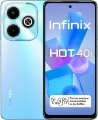 Infinix Hot 40i 8/256GB Modrý  (I/X6528B/4-128/PALM BLUE)